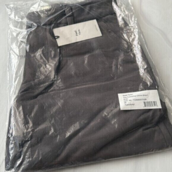 NWT Swet Tailor Men's French Gray Everyday Chino Short Size 29 - Picture 5 of 8